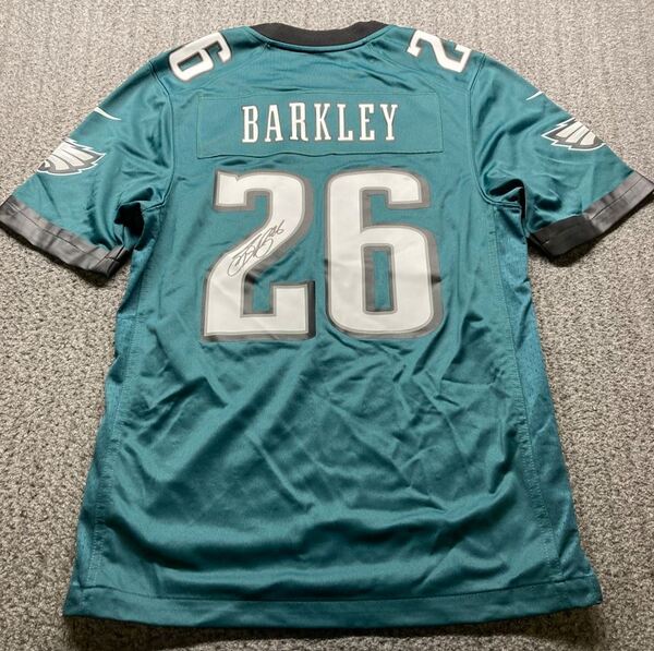 Eagles - Saquon Barkley Signed Replica Jersey Size Small