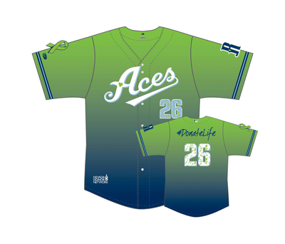 Joe Ross' #28 Signed Nevada Donor Network Jersey Size 46