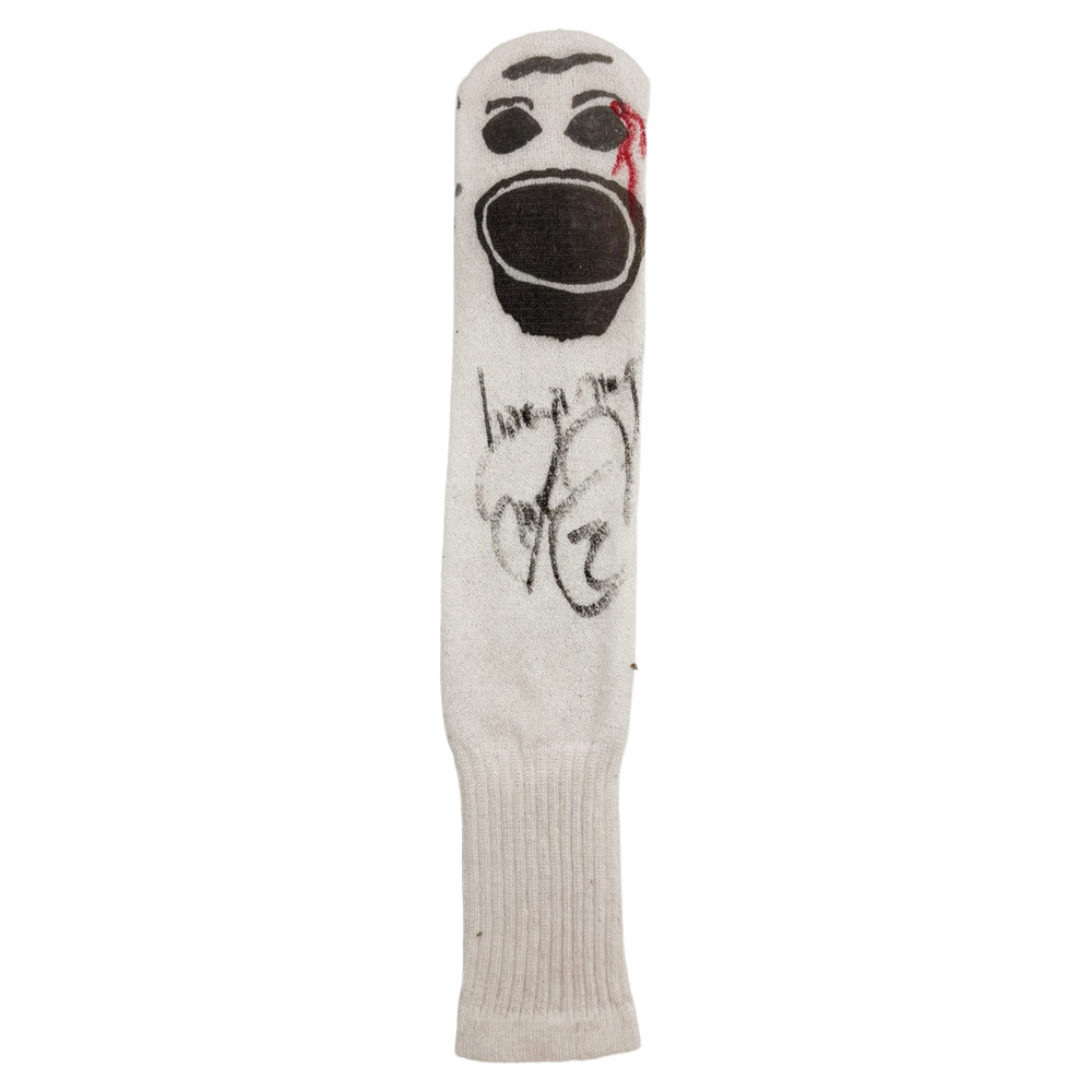 Mick Foley Autographed & Used Mr. Socko
