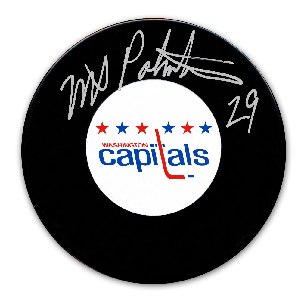 Mike Palmateer Washington Capitals Autographed Puck