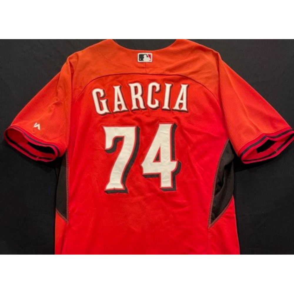 GARCIA Authentic Reds Jersey 1 Jersey Auction 5 Shipping Size 46 (Not MLB