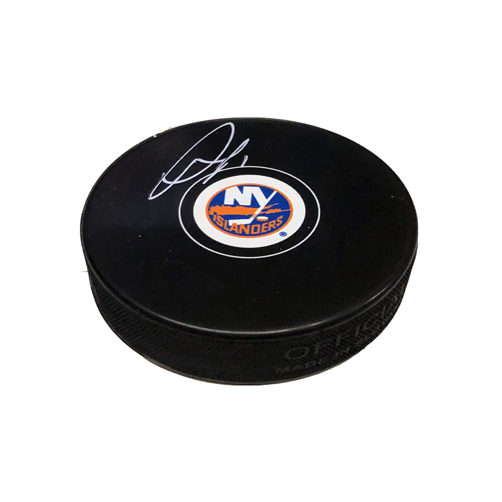 THOMAS GREISS Signed New York Islanders Puck