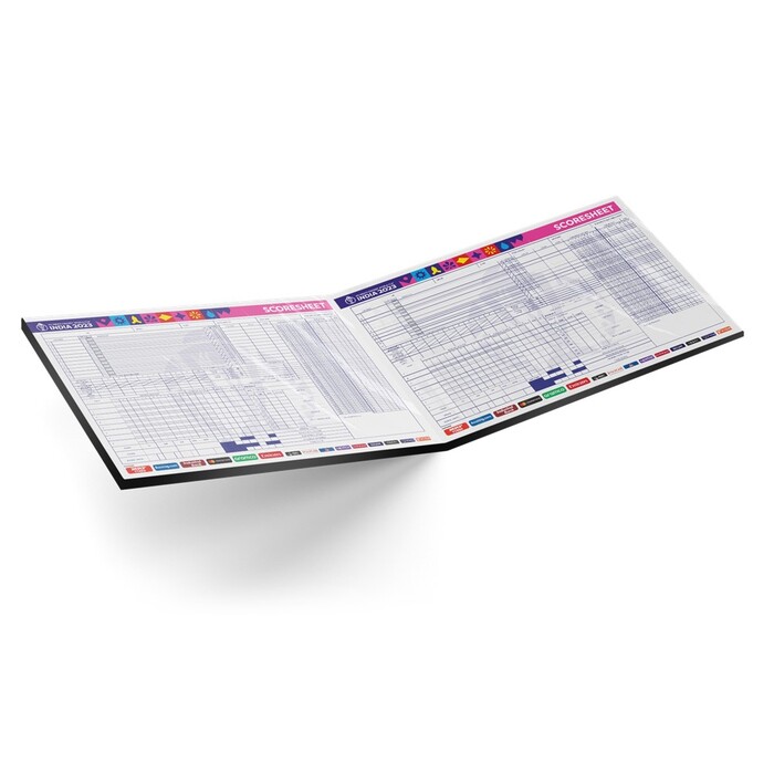 England vs Sri Lanka ICC 2023 CWC Match-Used Scorecard