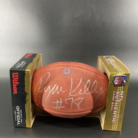 Colts - Ryan Kelly Signed Authentic Football With Colts Logo