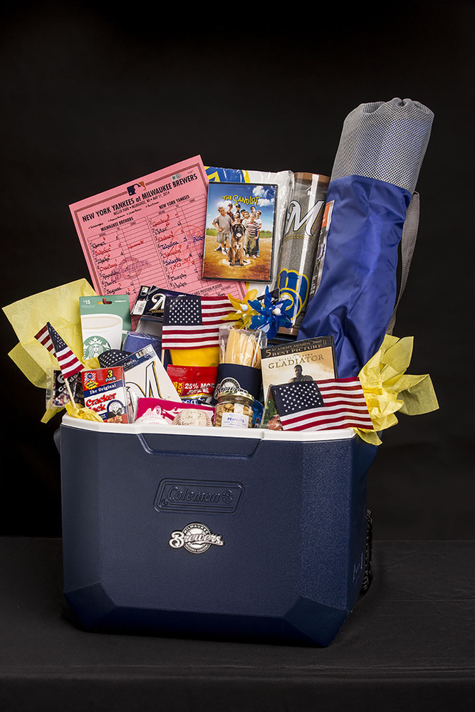 Milwaukee Brewers 2014 Wives Auction Johnny and Jerry Narron's Rollin' Cooler created by Gail