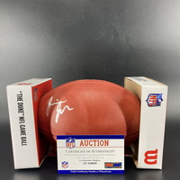 NFL - Jets Jermaine Johnson Signed Authentic Football