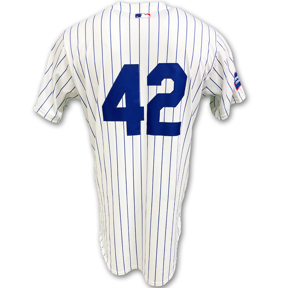 Francisco Lindor #12 - Team Issued Jackie Robinson Day Jersey