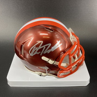 NFL - Browns Dorian Thompson-Robinson Signed Flash Mini Helmet