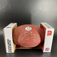 Colts - Darius Leonard Signed Authentic Football With Colts Logo