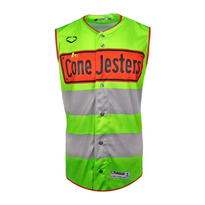 Zack Gelof #7 Las Vegas Aviators 2025 Las Vegas Cone Jesters Theme Night Jersey