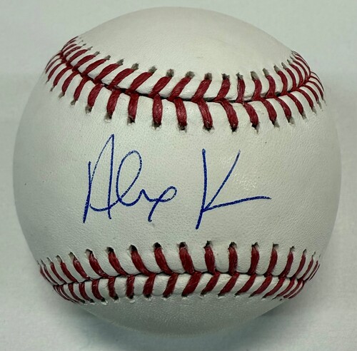 BLUE JAYS AUTHENTICS-Autographed Carlos Delgado Baseball inscribed