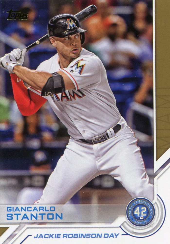 2017 Topps Jackie Robinson Day #JRD17 Giancarlo Stanton