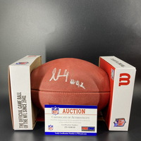 NFL - Lions James Houston Signed Authentic Football