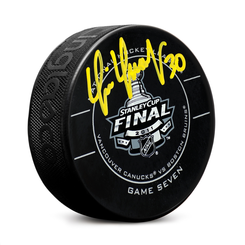 Tim Thomas Signed 2011 Stanley Cup Finals Game 7 Official Game Puck