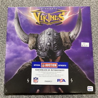 NFL - Vikings  2021 Special Edition Draft Vinyl With Record Enclosed
