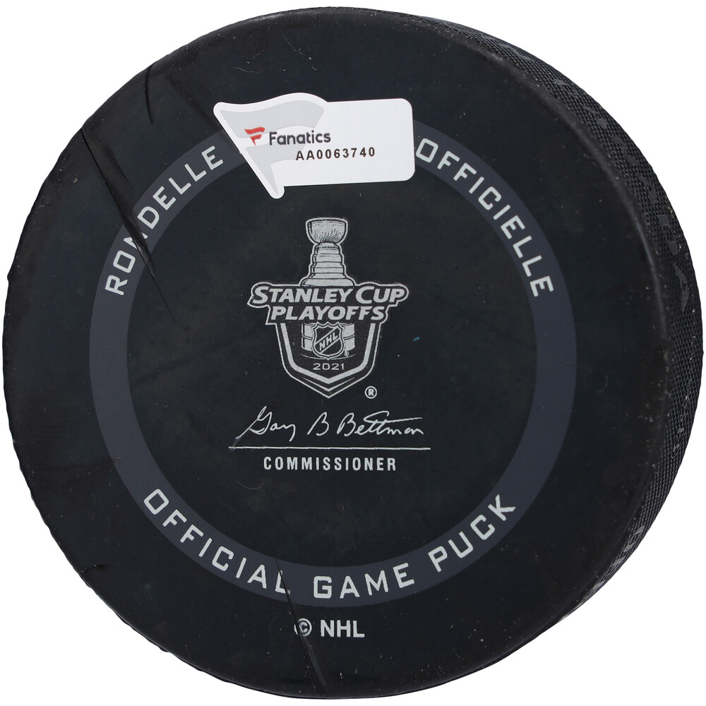 Minnesota Wild vs. Vegas Golden Knights Game-Used Puck from Game 3 of ...