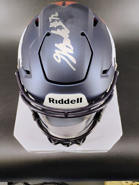 NFL - Broncos Garrett Boles Signed Mid Size Helmet