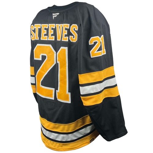 Photo of Game-Used 2025-2026 Season Home Hockey Jersey - Set 3 - Alex Steeves