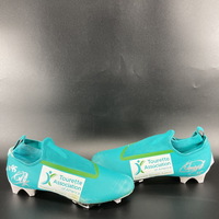 My Cause My Cleats - Giants Quincy Roche Signed Game Issued Custom Cleat...