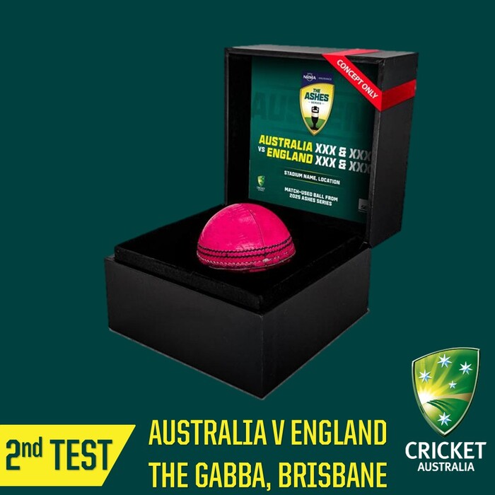 Photo of Australia v England Ashes 2nd Test Match-Used Ball