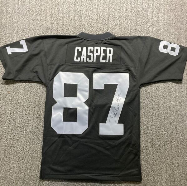HOF - Raiders Dave Casper Signed Mitchell & Ness Jersey