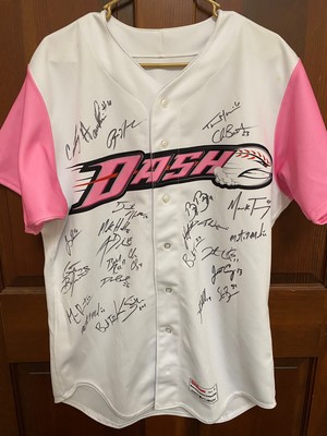 2012 Team Autographed Pink Night Promo Jersey