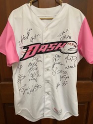 Image of 2012 Team Autographed Pink Night Promo Jersey