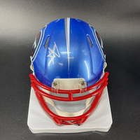 NFL - Tennessee Titans Tyjae Spears Signed Flash Mini Helmet