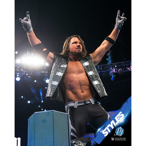 AJ Styles PERSONALIZED 8x10 Photograph