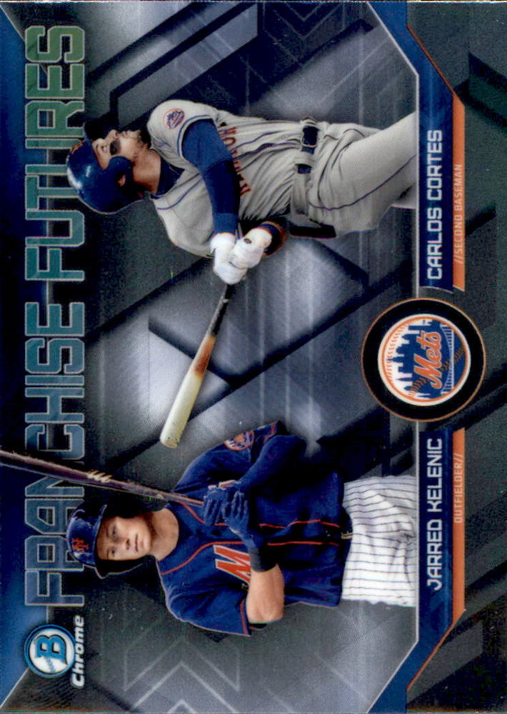 2018 Bowman Chrome Draft Franchise Futures #FFNYM Carlos Cortes/Jarred Kelenic