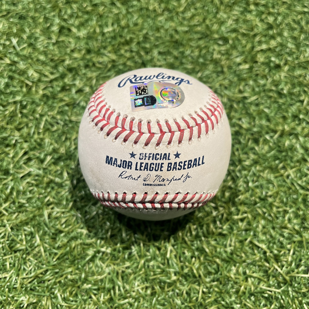 GameUsed 2024 ALDS Game 3 Postseason Baseball Michael Massey 1st Career Postseason Triple