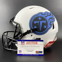 NFL - Titans Treylon Burks signed lunar eclipse helmet