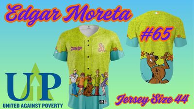 Scooby Doo Night Jersey #65 Edgar Moreta