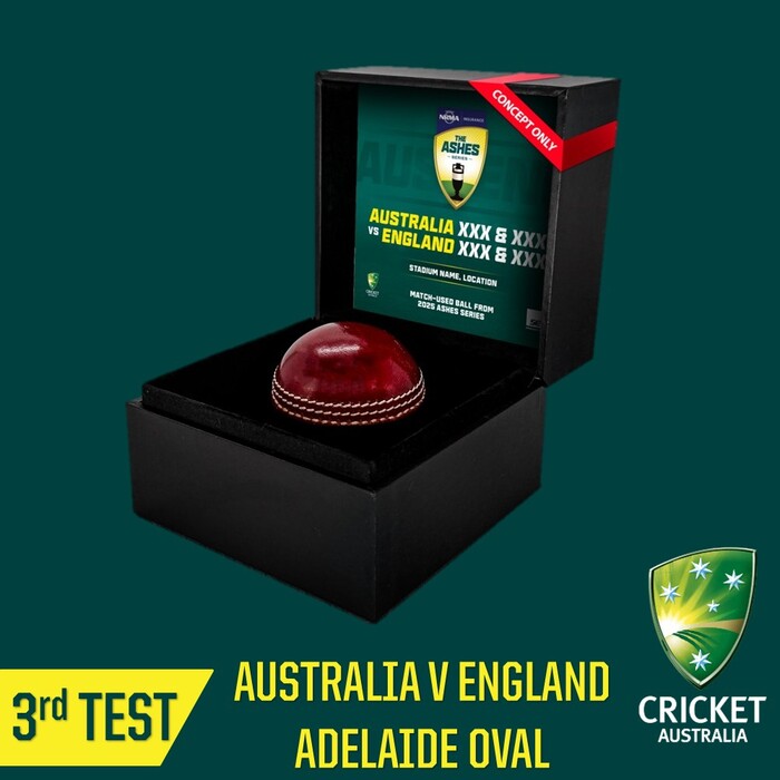 Photo of Australia v England Ashes 3rd Test Match-Used Ball