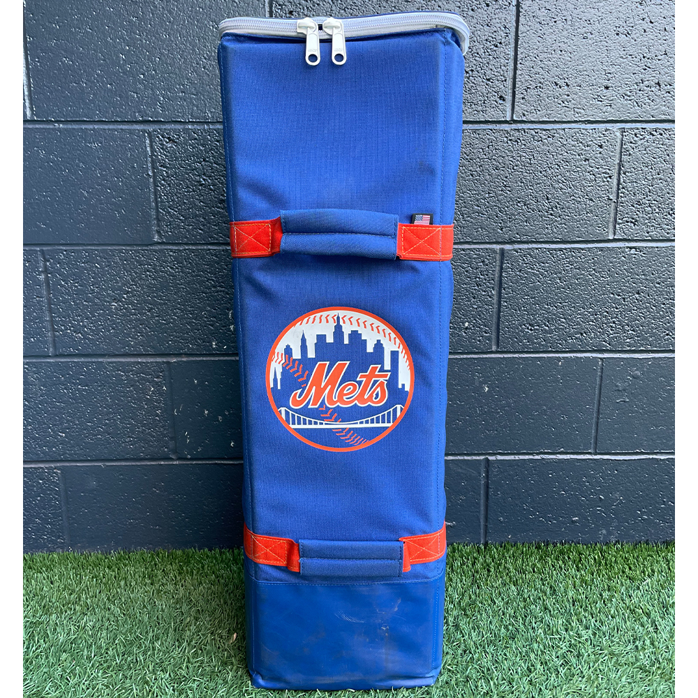 Jeff McNeil 1 2022 NL Batting Champ Game Used Bat Bag NL Wild