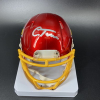 NFL - Cardinals Clayton Tune signed flash mini helmet