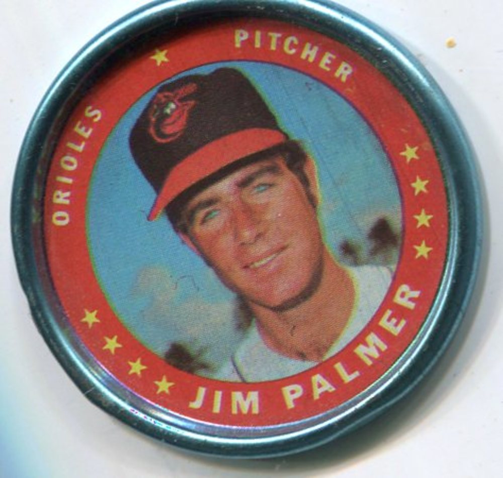 1971 Topps Coins #90 Jim Palmer