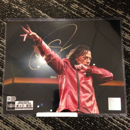 Shinsuke Nakamura SIGNED 8 x 10 Limited Edition WrestleMania 33 Photo (#33 of 33)