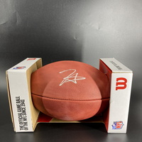 NFL - Titans Tyjae Spears Signed Authentic Football