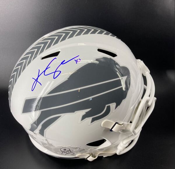 Bills - Khalil Shakir Signed Replica STS Helmet