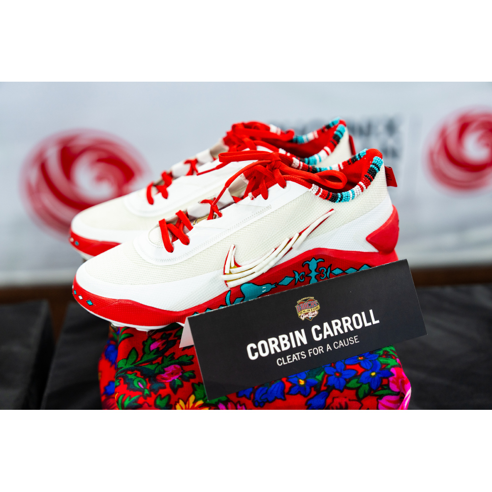 2026 GU Native American Recognition Day Cleats - Corbin Carroll HR