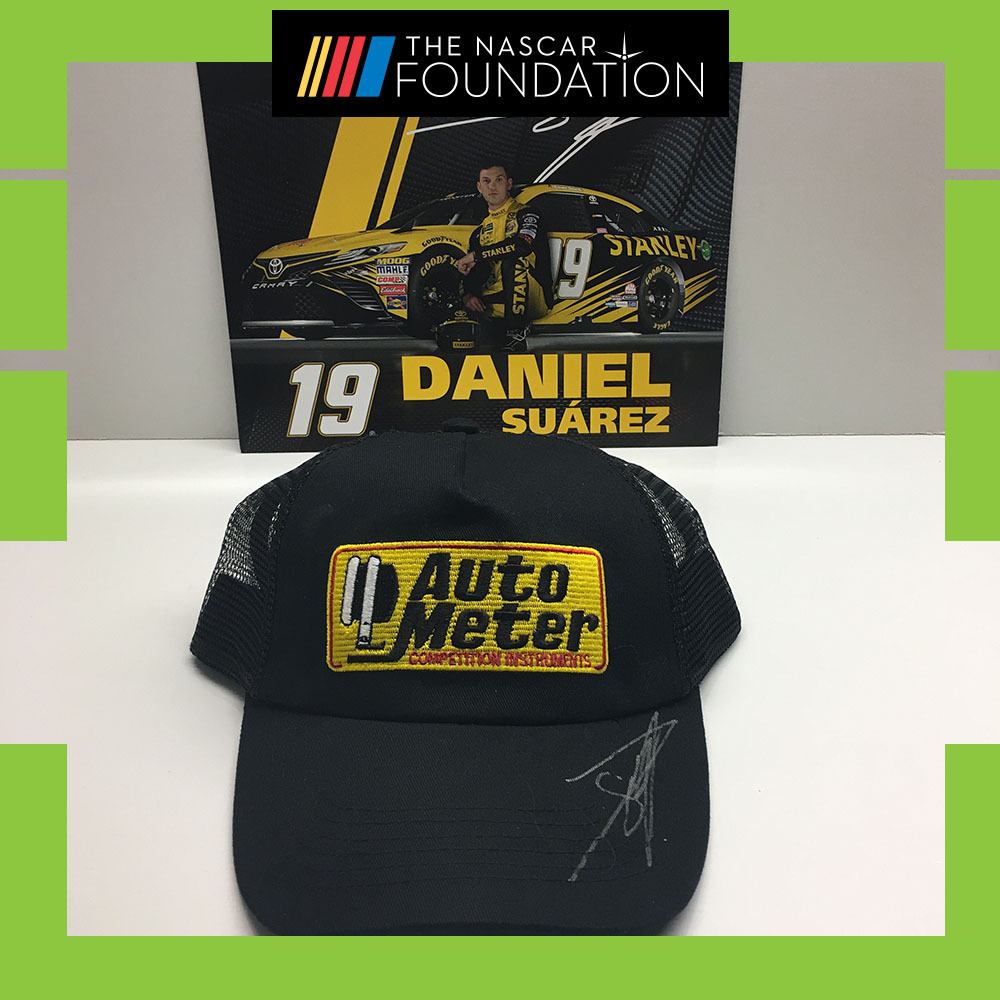 NASCAR's Daniel Suarez Autographed Hat!
