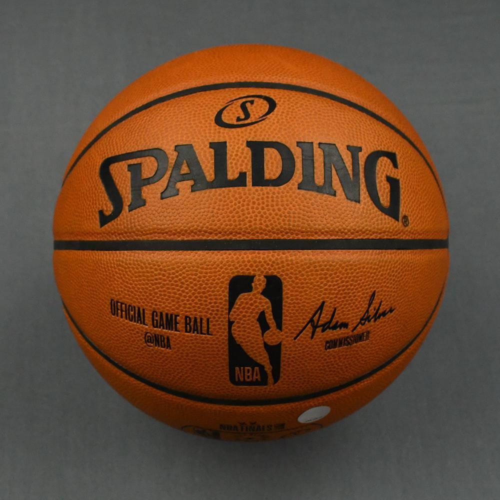 2019 NBA Finals Game 1 Game Used Basketball NBA Auctions