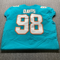 NFL - Dolphins  Raekwon Davis Game Issued Jersey Size 50