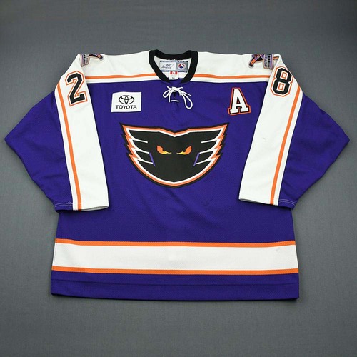 Image of Kane, Boyd<br>Purple w/A<br>Philadelphia Phantoms<br>2006-07<br>#28