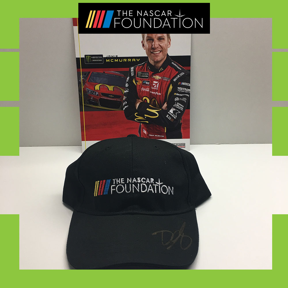 NASCAR's Jamie McMurray Autographed Hat!