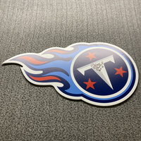 HOF - Titans Fat Head Foam Core Cut Out Signed by Bruce Matthews (Edges ...