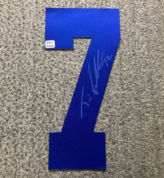 NFL - Cowboys Travis Frederick Signed Jersey Number