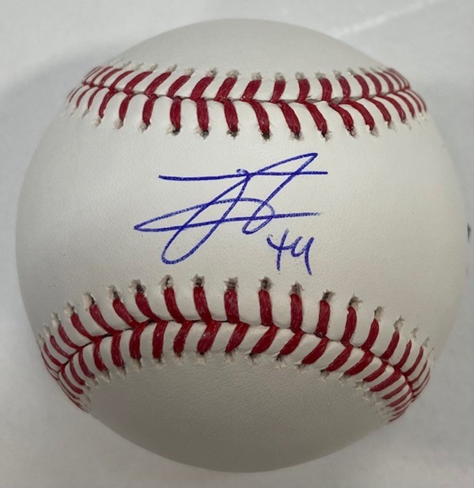 Autographed Ball Julio Rodriguez Autographed Baseball | MLB Auctions