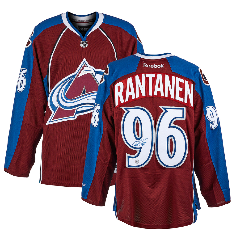 Mikko Rantanen Signed Colorado Avalanche Rookie Reebok Jersey